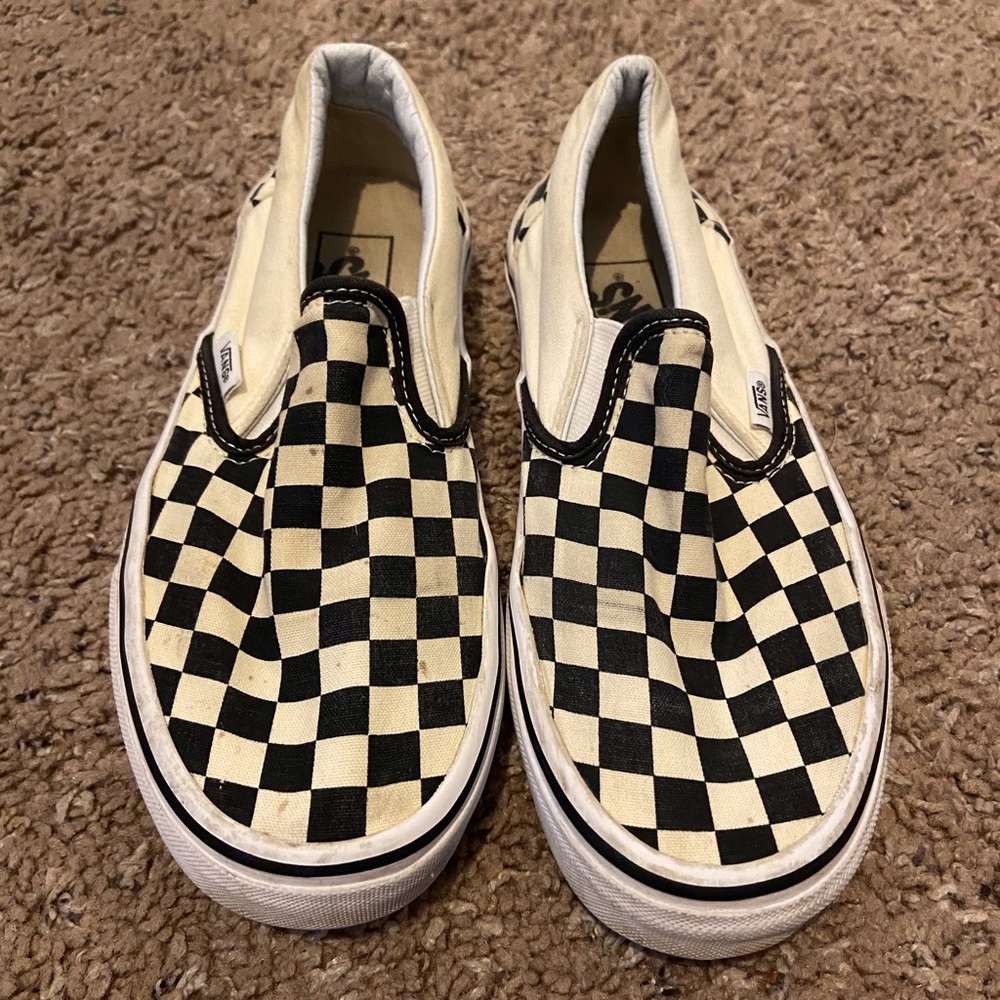 Vans Classic Slip-On Checkerboard Shoe